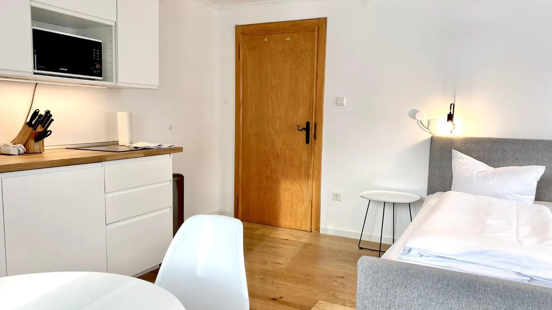 公寓 Apartmenthaus Am Tegernsee - Studios Mit Kuechenzeile Und Mit Bus Erreichbar 巴特维塞 德国